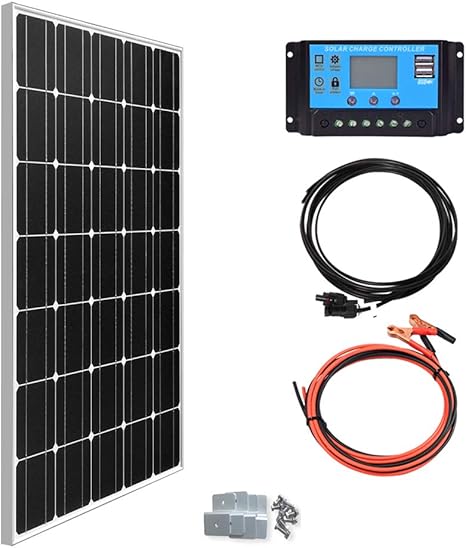 Amazon Xinpuguang 100w 12v ソーラーパネル 太陽光発電 ソーラーパネルキット 単結晶 10a コントローラー Rv キャンピングカー 船舶 テント アウトドア 住宅 防災などに活躍 100w 太陽光パネル Amazon Xinpuguang 100w 12v ソーラーパネル 太陽光発電 ソーラーパネルキット 単結晶 10a コントローラー Rv キャンピングカー 船舶 テント アウトドア 住宅 防災などに活躍 100w 太陽光パネル