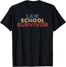 Law School Survivor retro 70s vintage T-Shirt