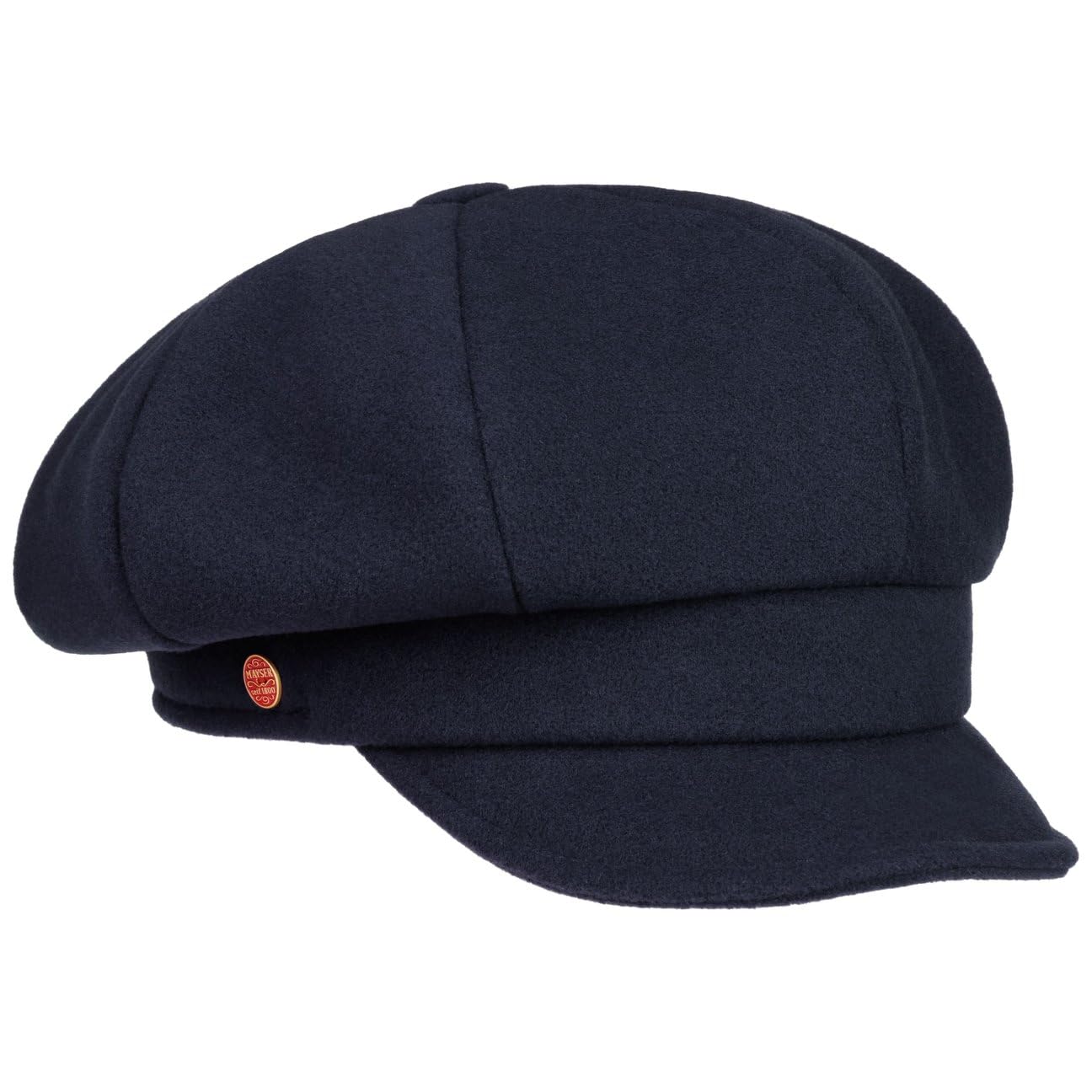Mayser Damen Ballonmütze Wide Fit Visor Made in EU Herbst Winter