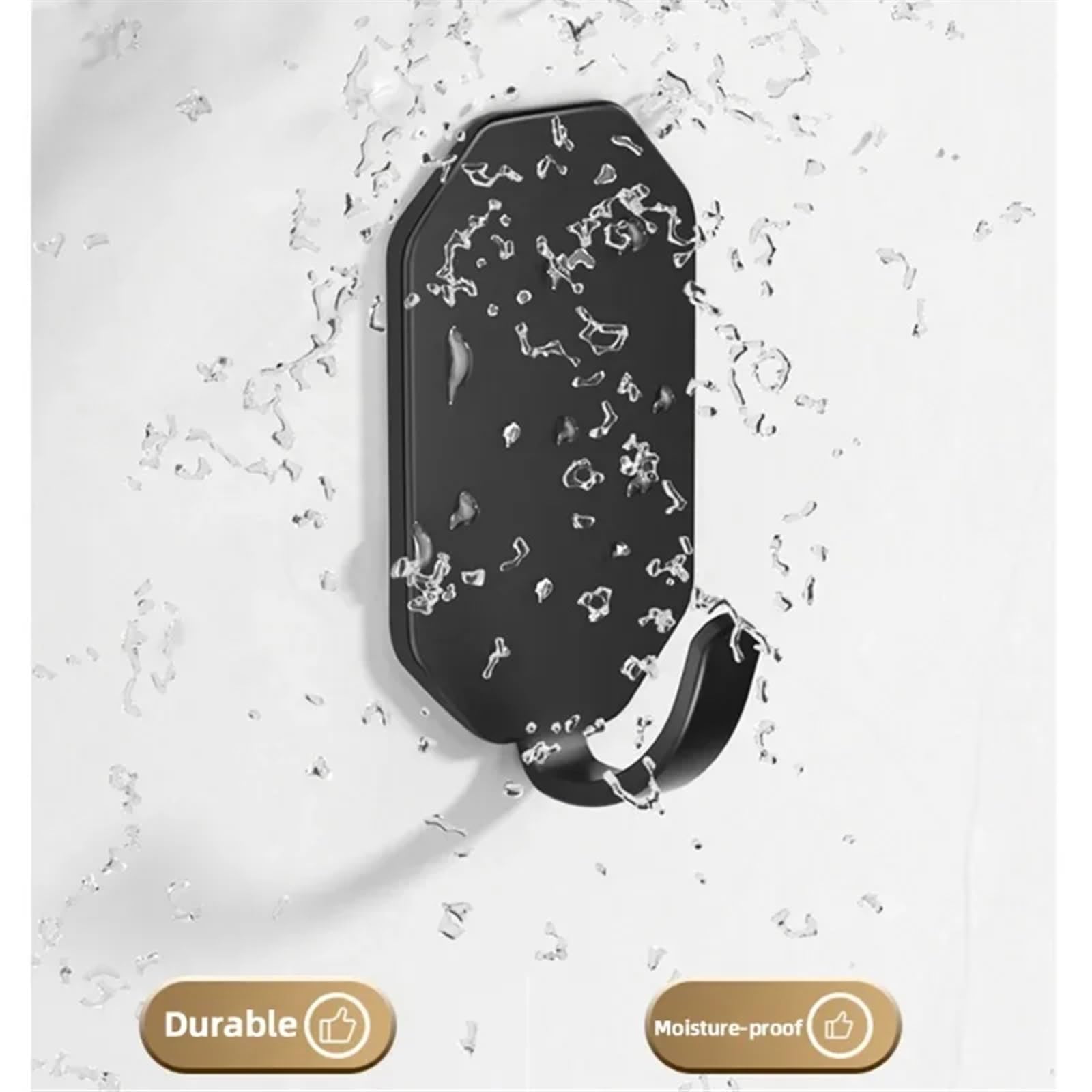 ganci appendiabiti 1/10 Pezzi Ganci Adesivi Da Parete In Acciaio Inossidabile Resistenti Impermeabili Bagno Di Casa Appendere Asciugamani Chiavi Borse Cappotto