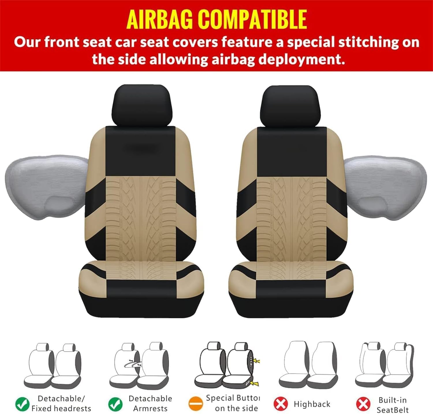 Funda Asiento Coche para Ford Transit (2007-2014)