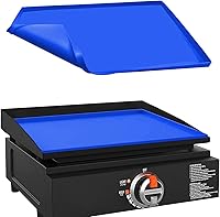 Vista 9 de Alfombrilla de parrilla de silicona de 36 pulgadas para parrilla Blackstone de 36 pulgadas, cubierta de parrilla de silicona resistente de grado