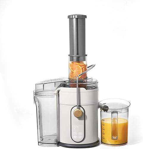 Extractor de jugo de 5 velocidades, azul aciano de Drew Barrymore