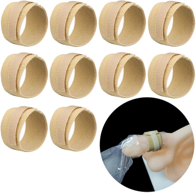 Male External Catheter Strap Leak Free Penile Clamp Fully