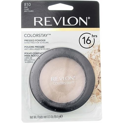 Revlon ColorStay Pressed Powder, Fair [810] 0.3 oz (Pack of 4)
