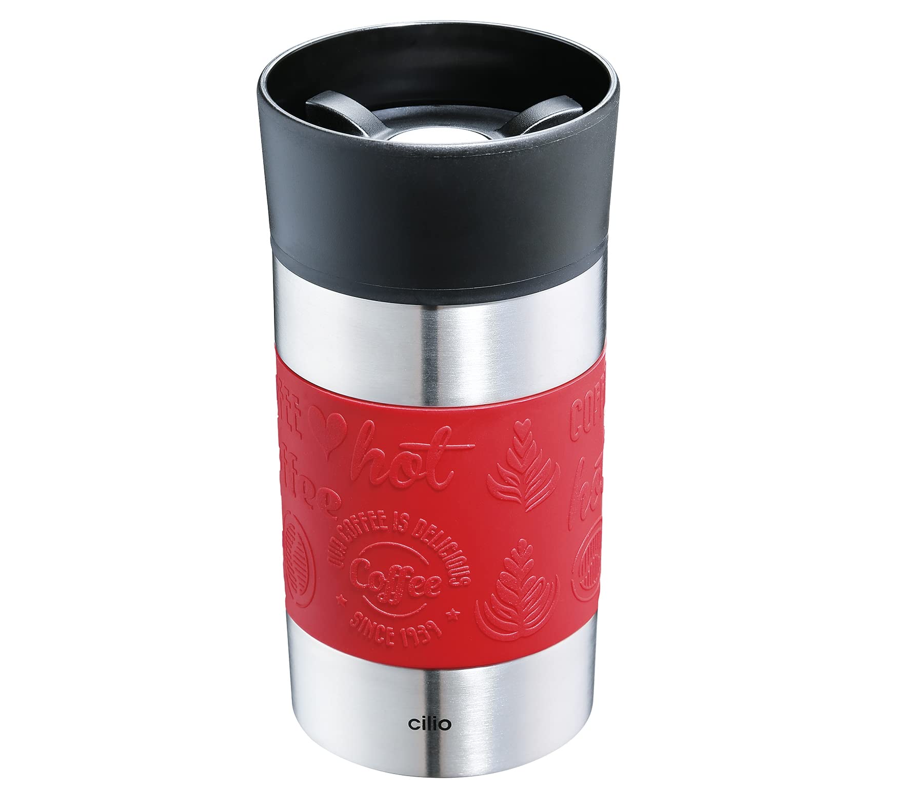 Cilio VIAGGIO Tazza Termica 300 Ml Lilla – Chiusura 360°, Doppia Parete, Anti-perdite, Per Caffè Da Asporto, Compatibile Con Macchine Automatiche - 4