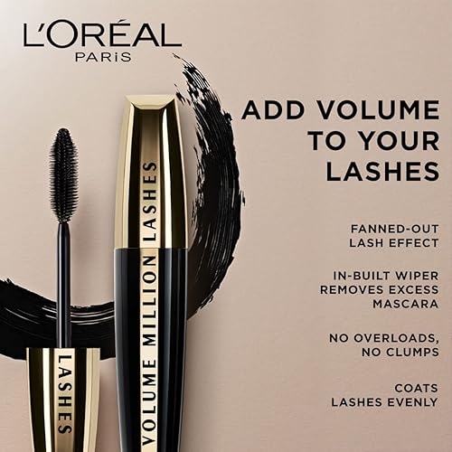 Miniatura 4 de LOreal Paris Volume Million Lashes Máscara de Pestañas - Extra Black