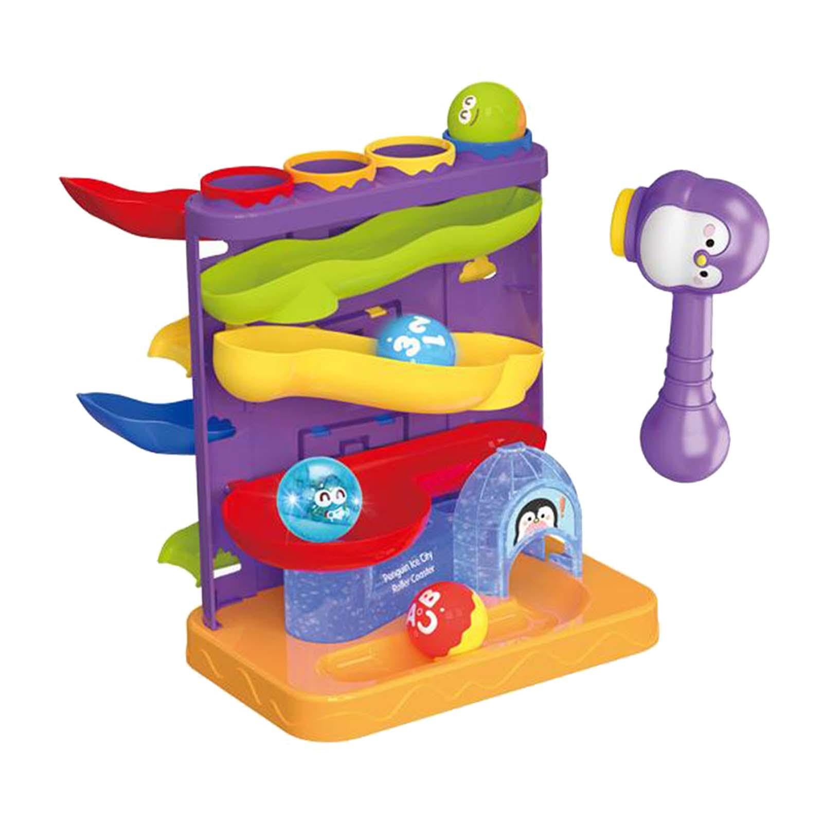 Marble Run Toy Development with Balls Montessori Toy for Boys Girls Children-image-16
