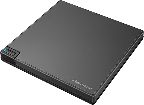 Miniatura 3 de Pioneer Unidad Blu-ray externa BDR-XD08B USB 3.2 Gen1 (USB tipo C) / 2.0 Slim portátil BD/DVD/CD Writer, negro