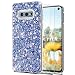 Produktbild Feyten Galaxy S10e Hülle mit HD-Schutzfolie [2 Stück], Bling Glänzend Glitzer Weich TPU Silikon Etui Cover Schale Schutzhülle für Galaxy S10e (Blau)