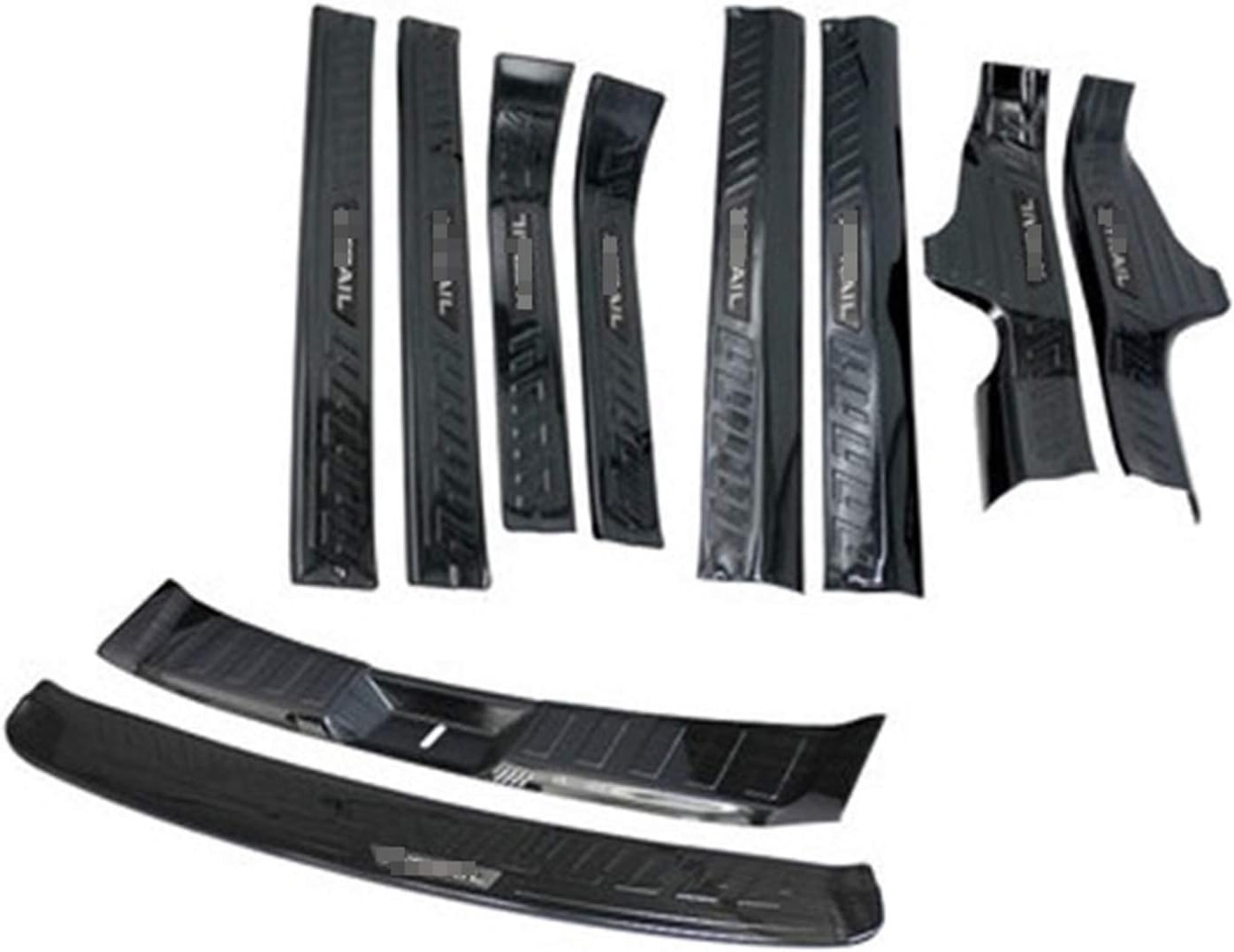 スカッフプレート ために日産x Trail T32 17 21の車のドアカバーの内側 スカッフプレート ために日産x Trail T32 17 21の車のドアカバーの内側