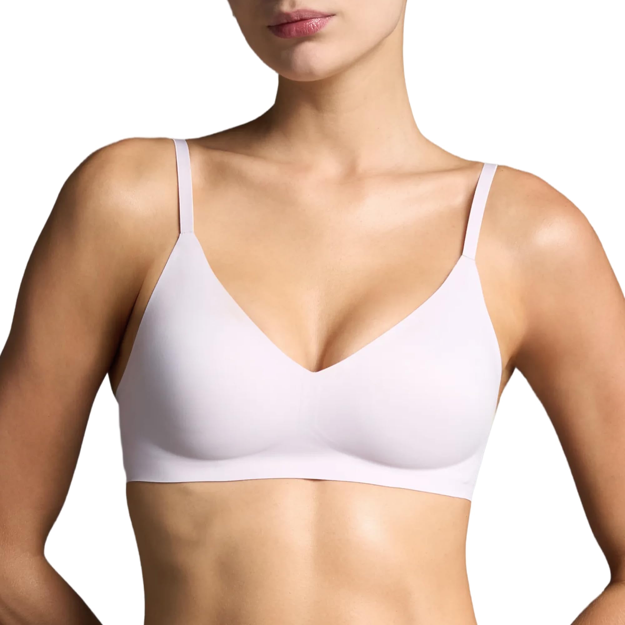 EBY Women's Seamless Adjustable Strap Bra, Opaque, M