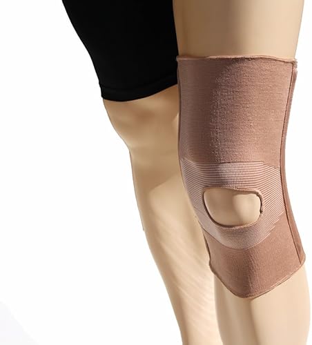 Miniatura 2 de Alpha Medical Rodillera con soporte de compresión de rótula abierta con soporte antivuelco, estabilizador de rodilla, alivio del dolor de rodilla