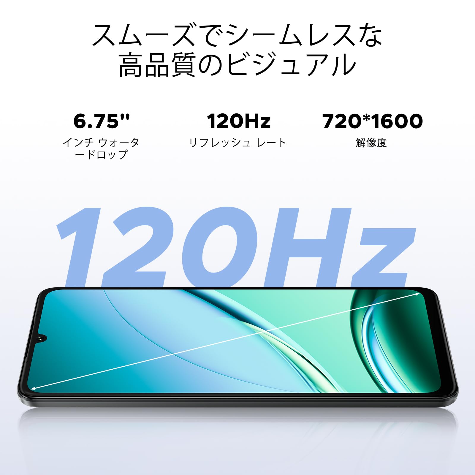 Amazon.co.jp: DOOGEE Note59 Pro SIM-Free Smartphone, 6.75-Inch