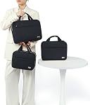 NISHEL Sac de toilette de voyage pour femmes, Organisateur de suspension portable pour shampooing complet, Conditionneur, Set de brosses, Accessoires de taille voyage