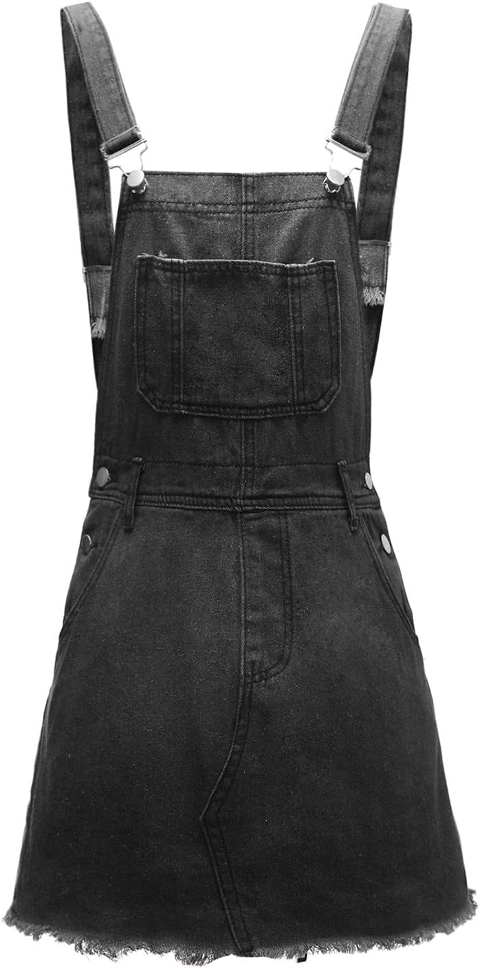 Denim Dresses for Women Sexy Summer 2024 Trendy Casual Dress V-Neck Zipped Button Down Sleeveless Frocks