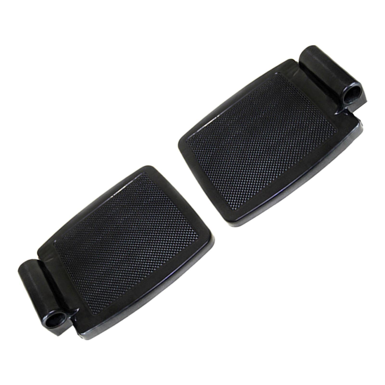 Perfeclan Poggiapiedi per seggiola a rotelle Durevole Pedana AntiGraffio Staccabile di qualità Accessori per Carrozzina per impieghi gravosi Attrezzatura, Foro in plastica da 2,2 cm