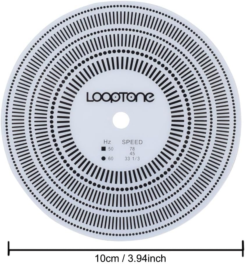 LoopTone Tachometer Disc with 10cm / 3.94inch dimension