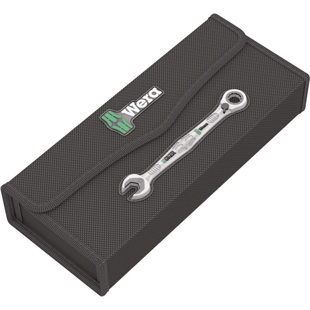 Wera 05020091001 6001 Joker Switch 11 Set 1, Kit con chiavi combinate piegate a cricchetto, metrico, 11-teilig