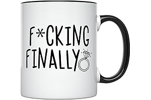 YouNique Designs Engagement Mug: Sip in Style to Celebrate Your Journey of Love