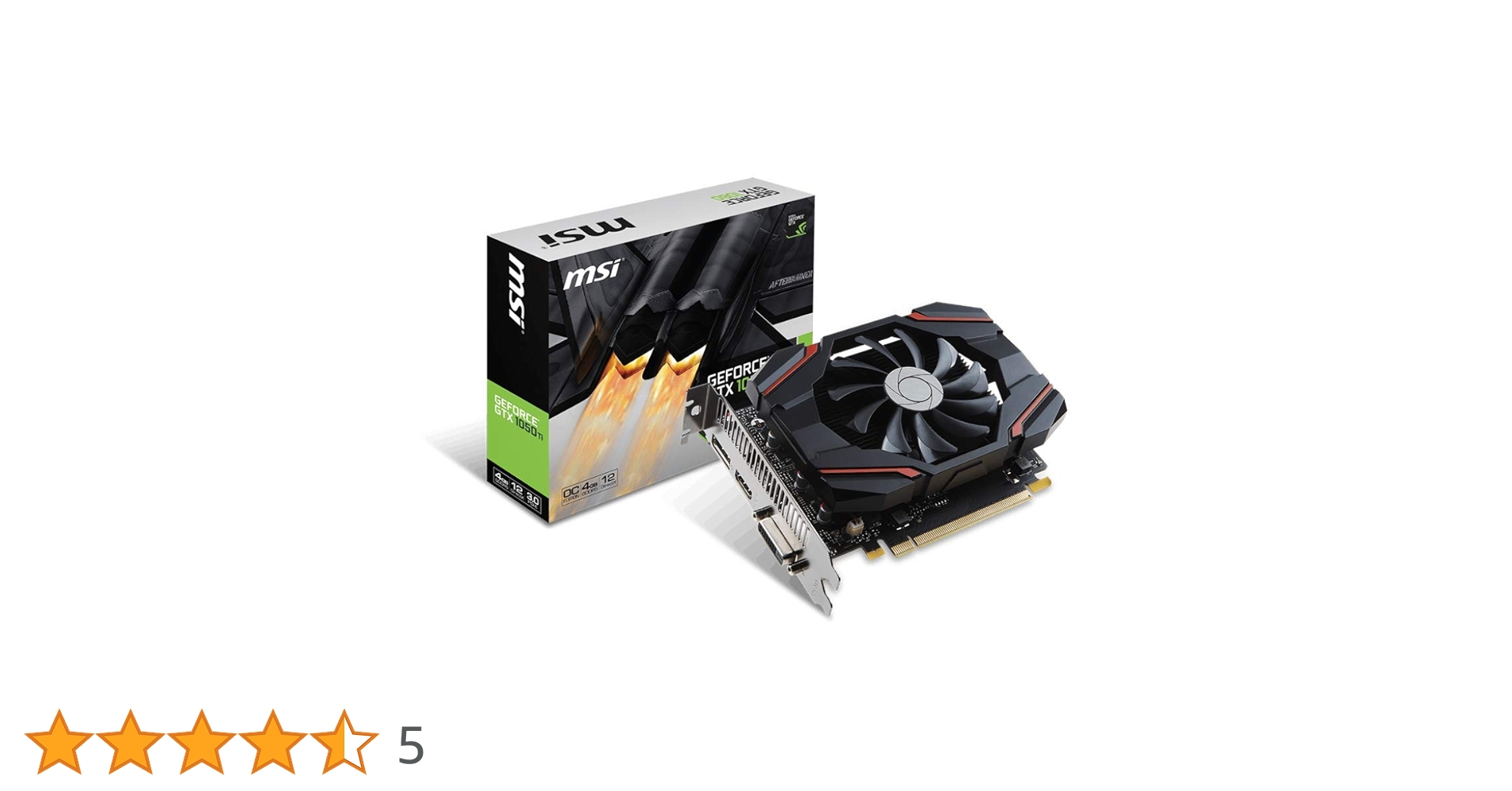 MSI GTX1050Ti 箱あり Specification GeForce GTX 1050 Ti GAMING X 4G | エムエスアイ