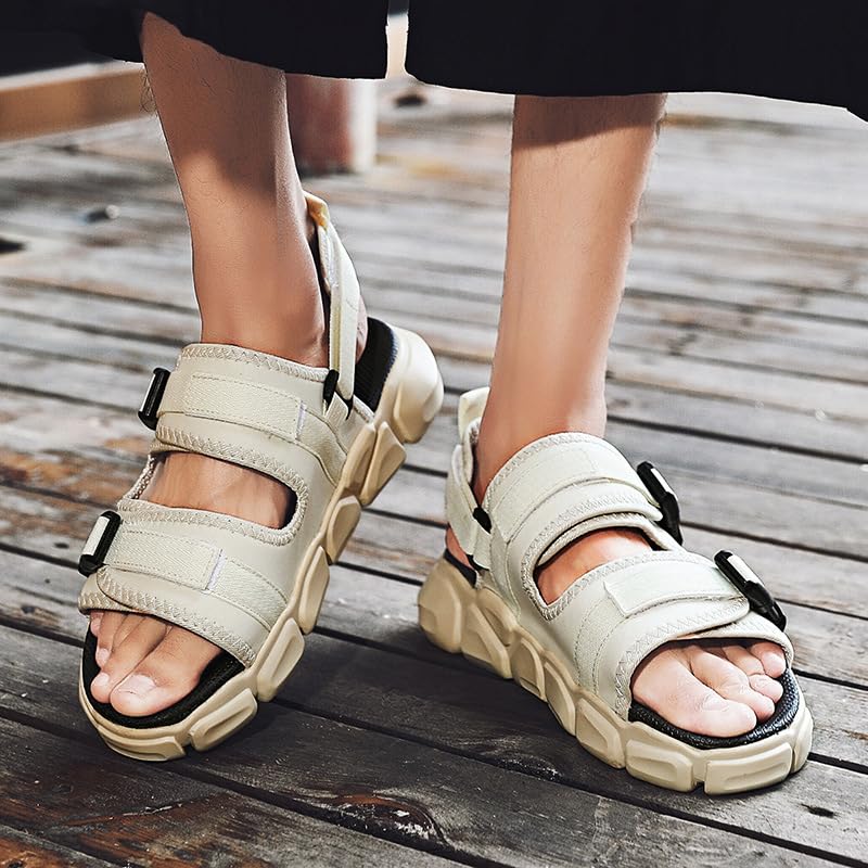 Men's Sport Sandals Outdoor Hiking Sandals Hollow Athletic Lightweight Trail Walking Casual Water Shoes2