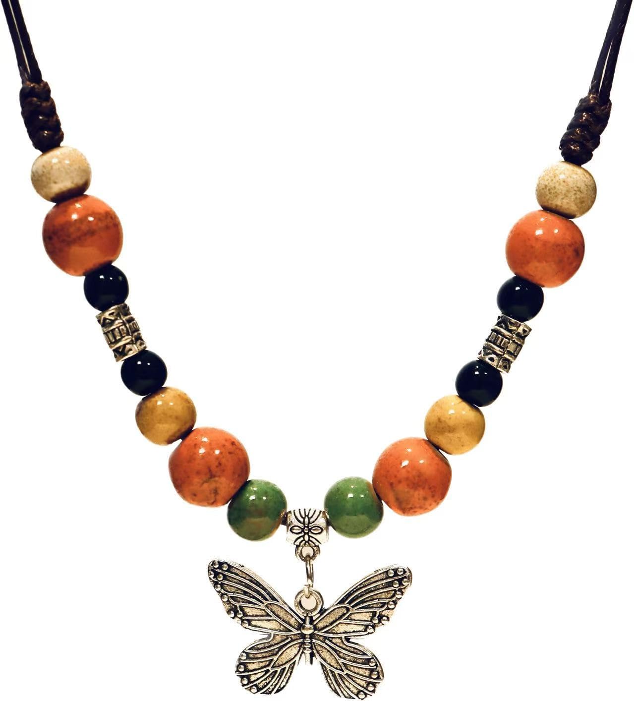 Beaded necklaces for women dressy summer beach fashion vintage style