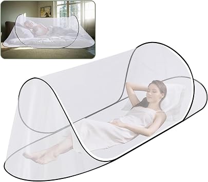 Mosquito Net for Bed, Large Pop Up Mosquito Tent Portable Foldable Bug Net Quick Installation for Adult Bedroom, Outdroo Camping 78 * 31 * 22Inch