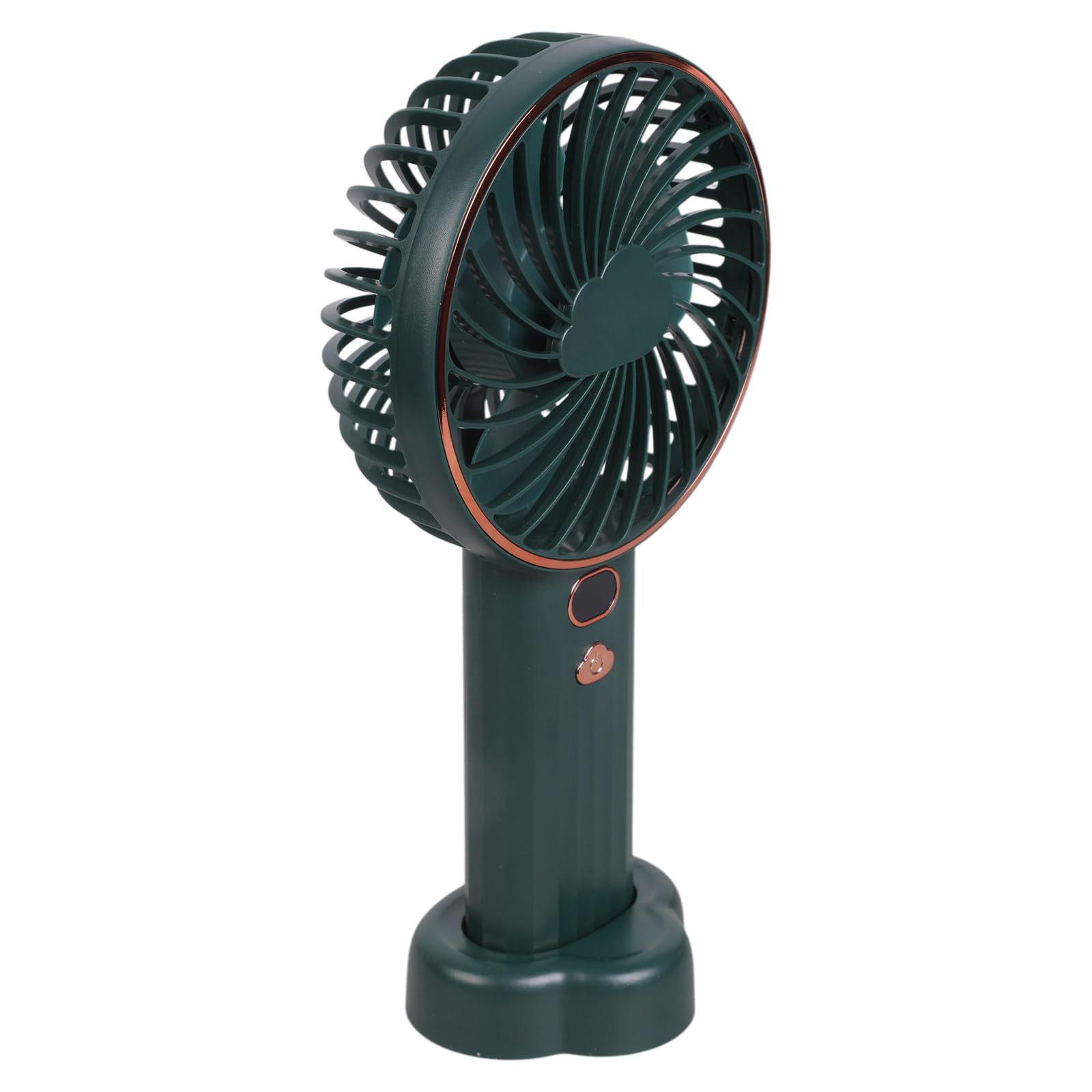 carotoe Desktop Digital Display Cooling Fan 6000mAh Desk and Table Texture for Outdoor Camping Use Portable Fan