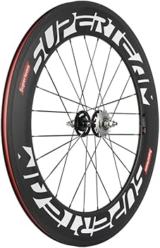 Amazon | SUPERTEAM 88mm カーボン クリンチャ固定ギア ーホイール