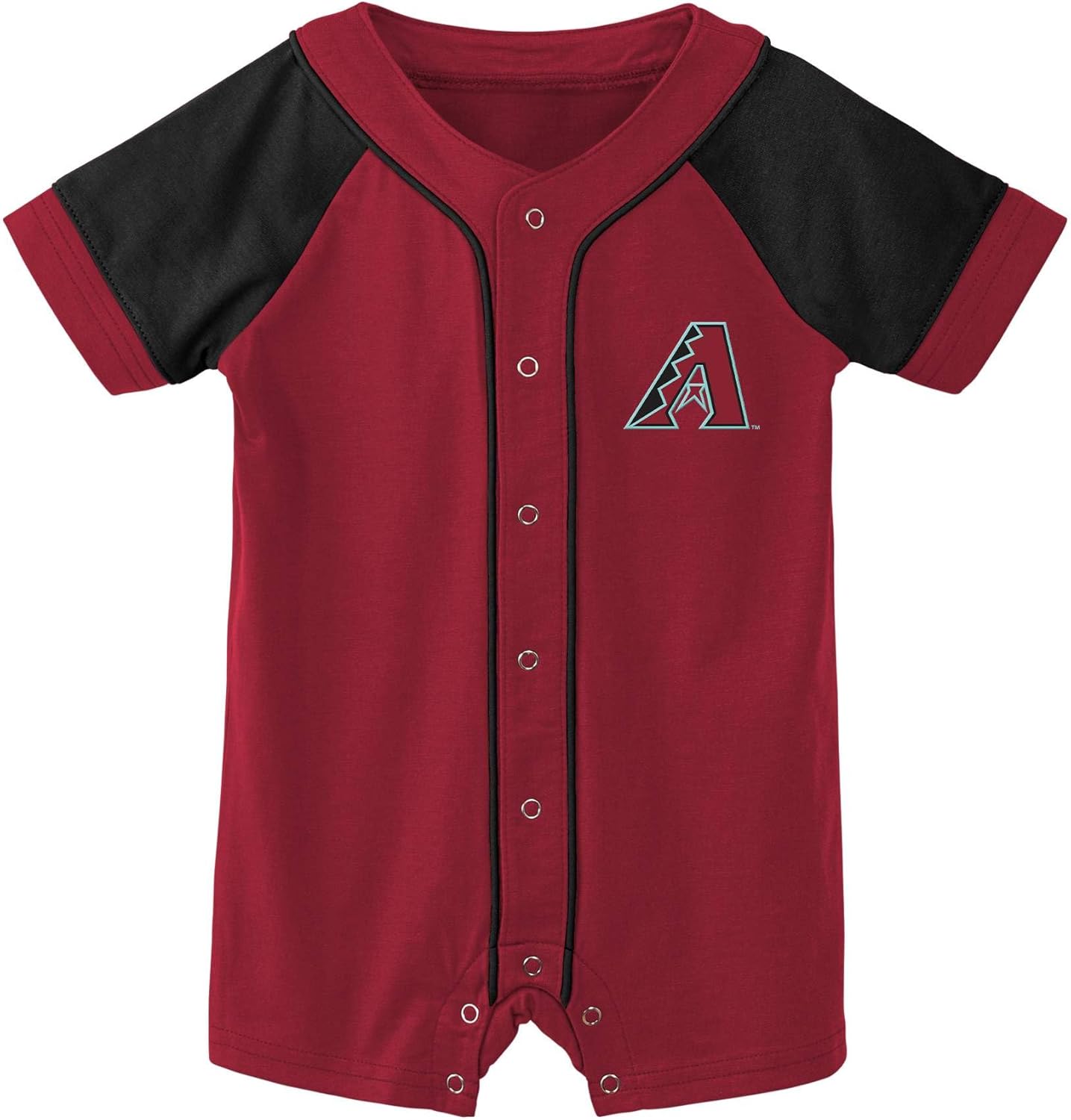 Outerstuff MLB Unisex-Baby Newborn & Infants 0-24 Months Little Slugger Creeper Bodysuit Romper