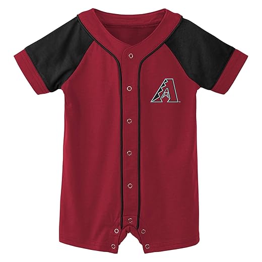 Outerstuff MLB Unisex-Baby Newborn & Infants 0-24 Months Little Slugger Onesie Bodysuit Romper (3/6 Months, St. Louis Cardinals)