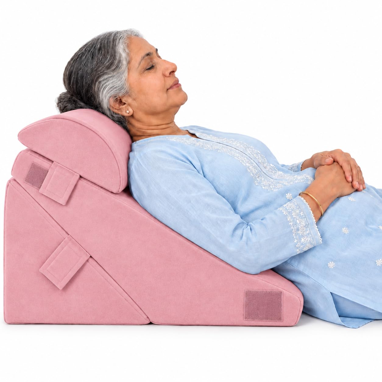 HOOPY Wedge Pillow - Back Support, Leg Elevation -21