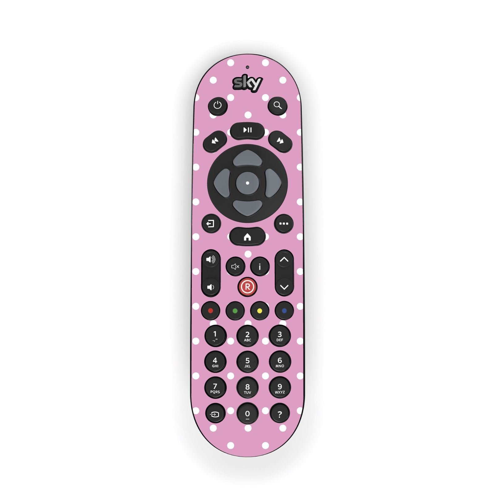 Stika.co Pink Polka Dot Design Vinyl Skin Sticker For Remote Controller