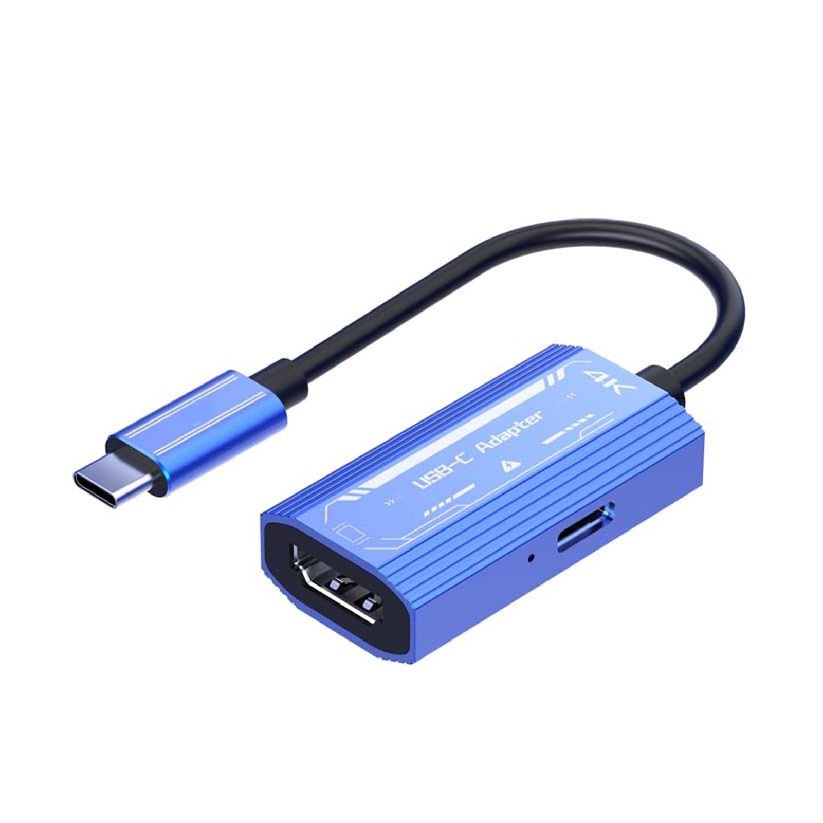 USB C Agli Occhiali e Adattatore di Ricarica, Adattatore a Vetro AR 4K 60Hz Fino a Pd3.0, Carica e Giocate Rapidi da 100 W3.0, per Xreal per Vitura per per Rayneo e Altri