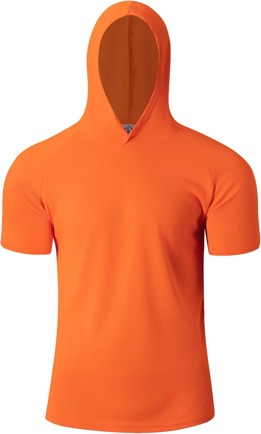 4 Pack Men's Short Sleeve Shirt UPF 50+ Sun Protection Hoodie Shirts Quick Dry Lightweight for Running Workout Hiking Fishing - Image 4