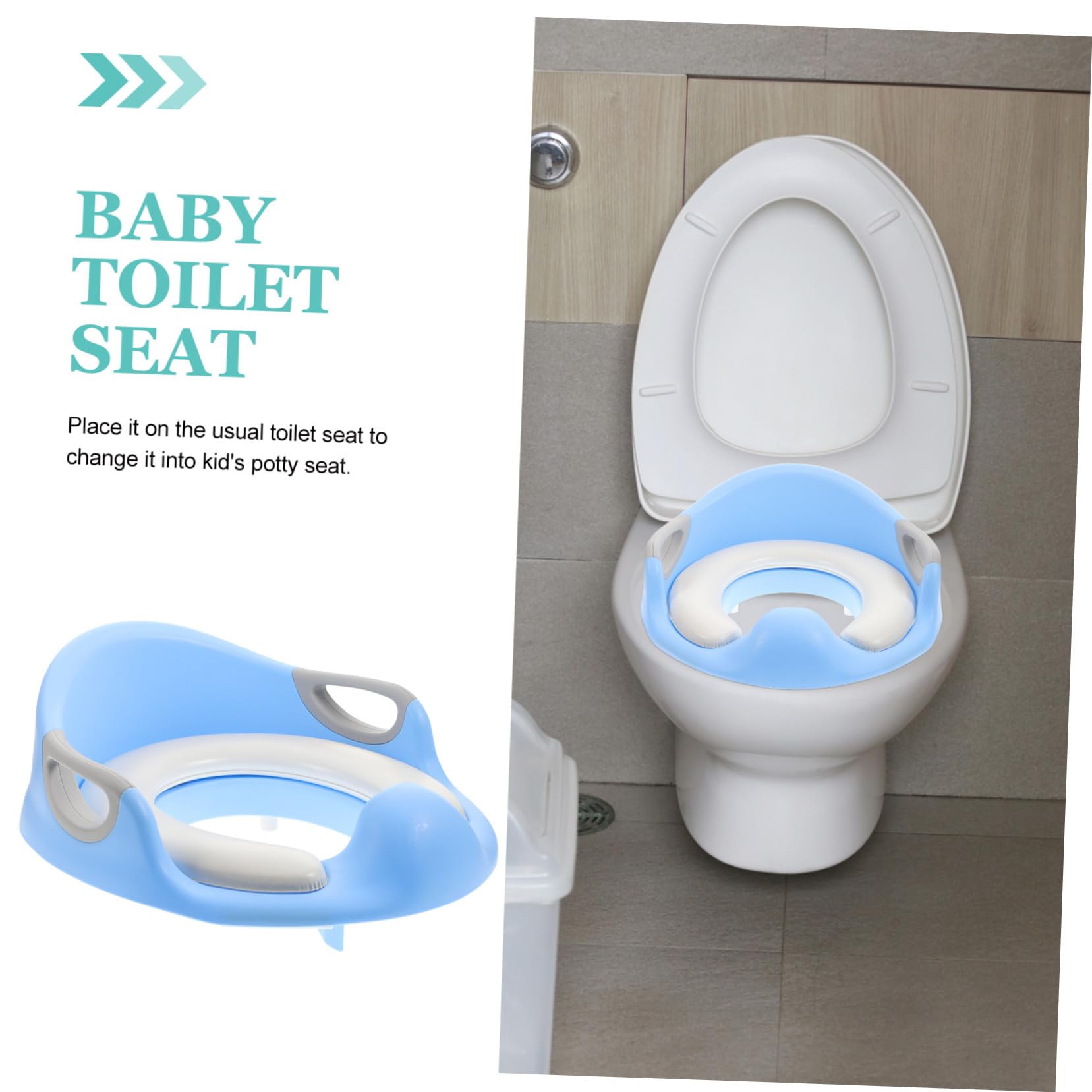 BESPORTBLE Asiento de Inodoro Entrenamiento para Orinal Asiento Inodoro para Pequeños Tapa de Wc para Bebés para Baño Infantil