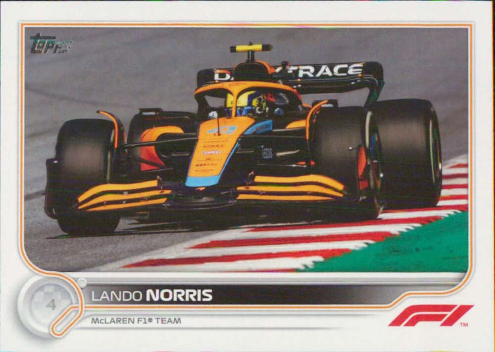 2022 Topps Formula 1#35 Lando Norris Racing Card
