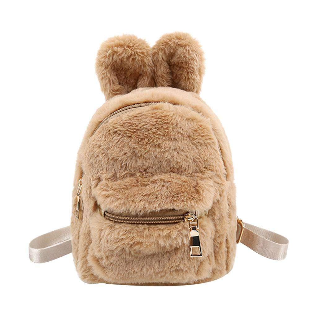small fluffy backpack