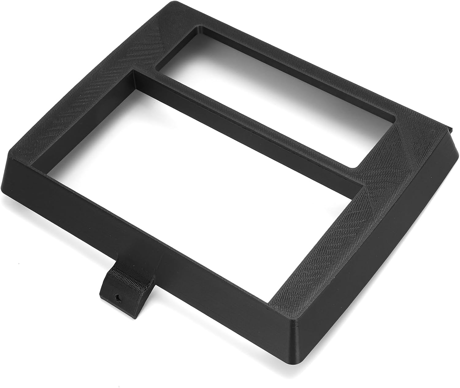 MOTOQUEEN Radio Bezel Panel for Chevrolet 1977-1984 Caprice/Impala Box Chevy Double Din Black