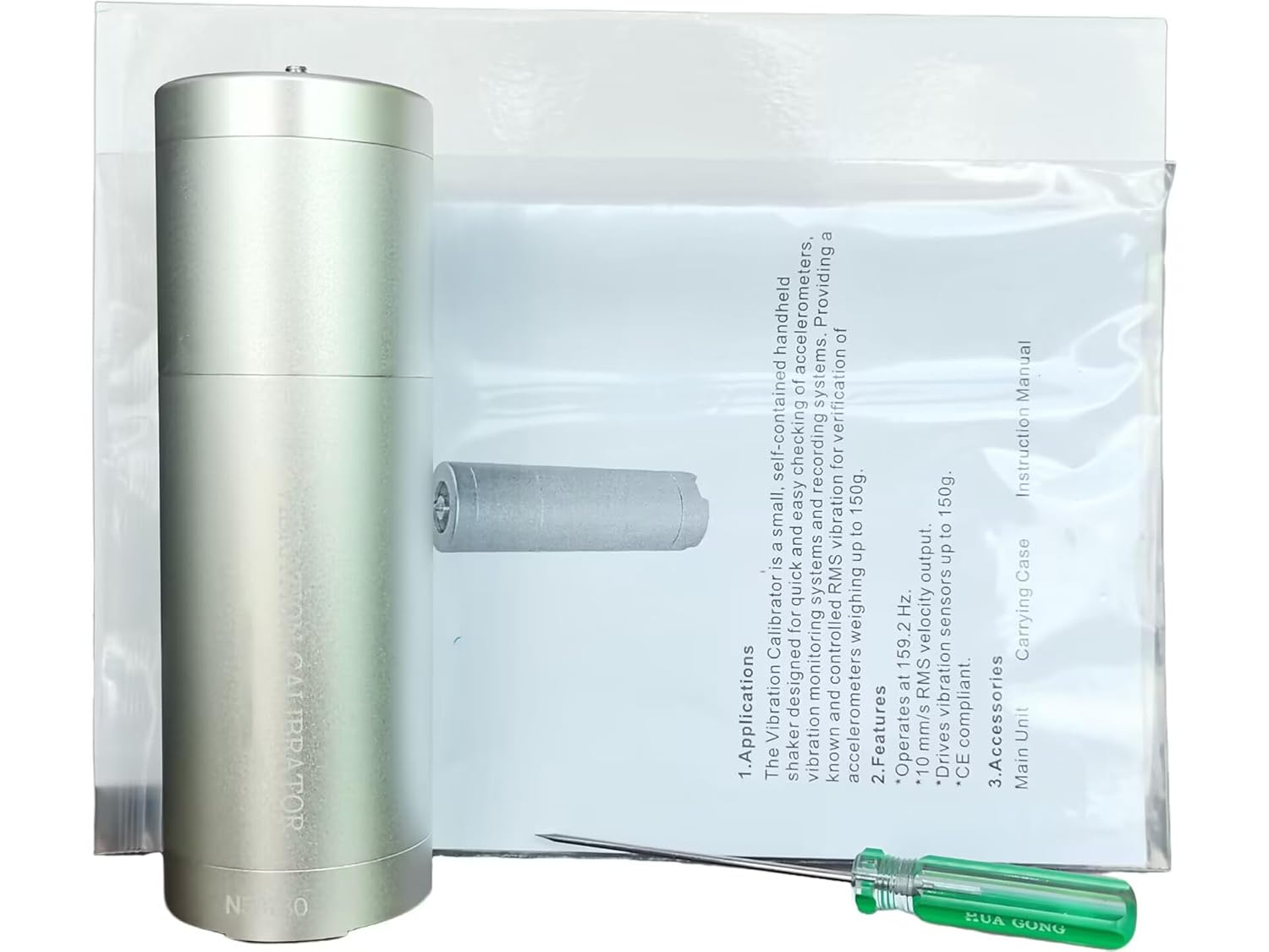 Vibration Calibrator for Vibration Meter Handheld Vibration Calibrator Meter