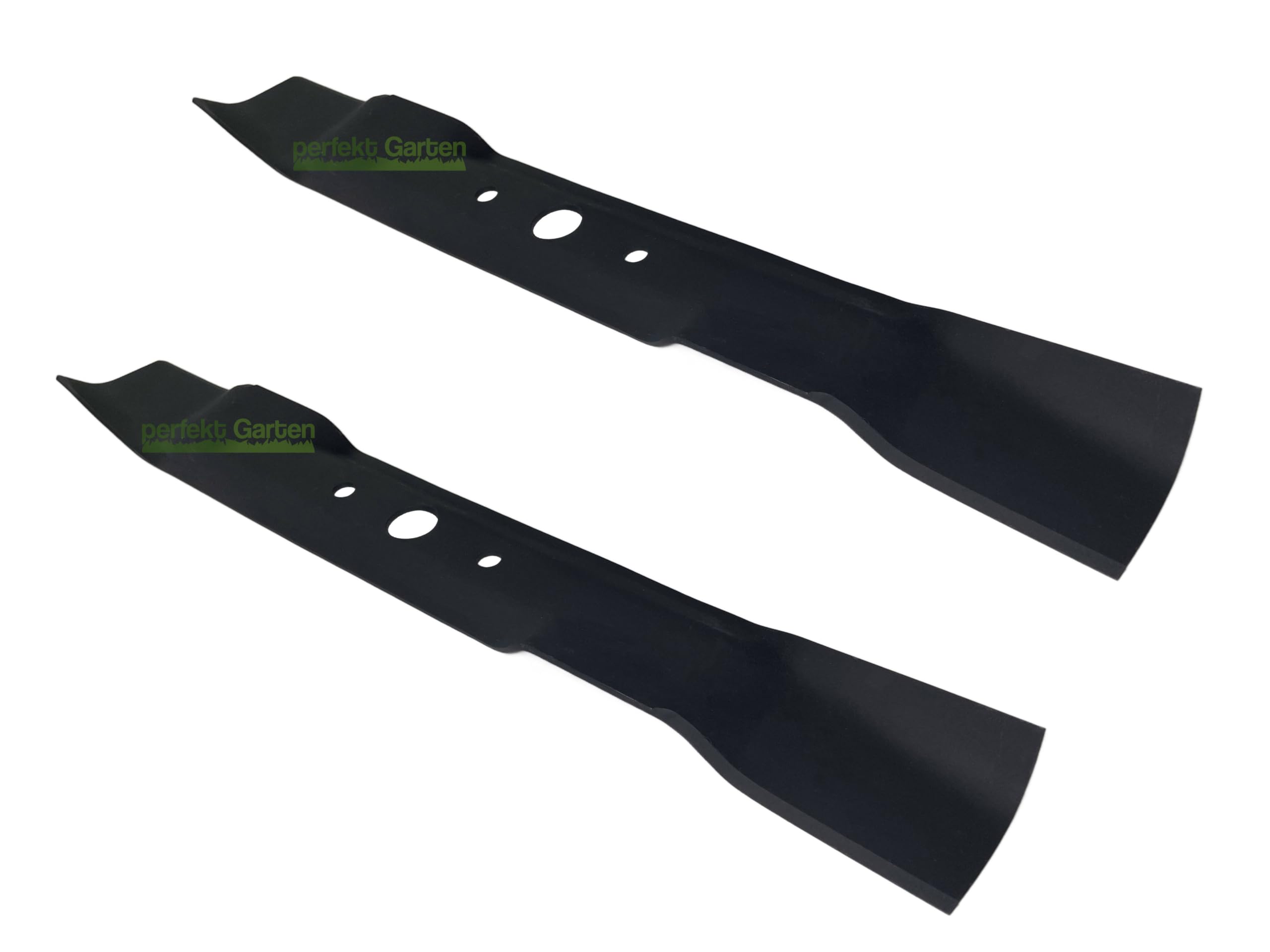 Lames de tondeuse de 53 cm perfektGarten compatibles John Deere M111453 M112738 lot de 2