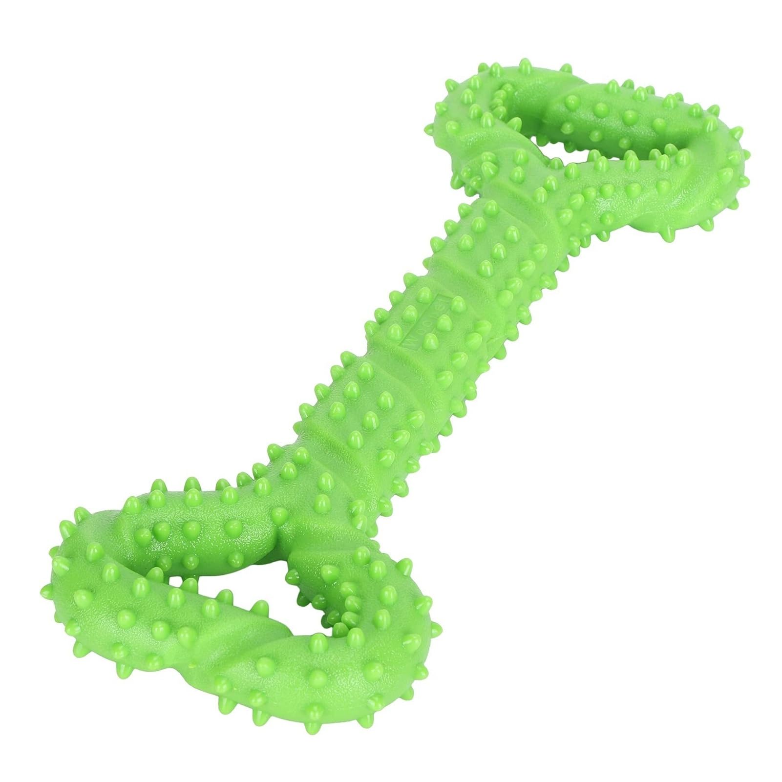 Brosse à dents pour chien - Jouet à mâcher agressif - Pour chiens de grande et moyenne race - En forme d'os - Jouet de nettoyage des dents - Sûr et durable - Matériau TPR - Soins dentaires pour chien