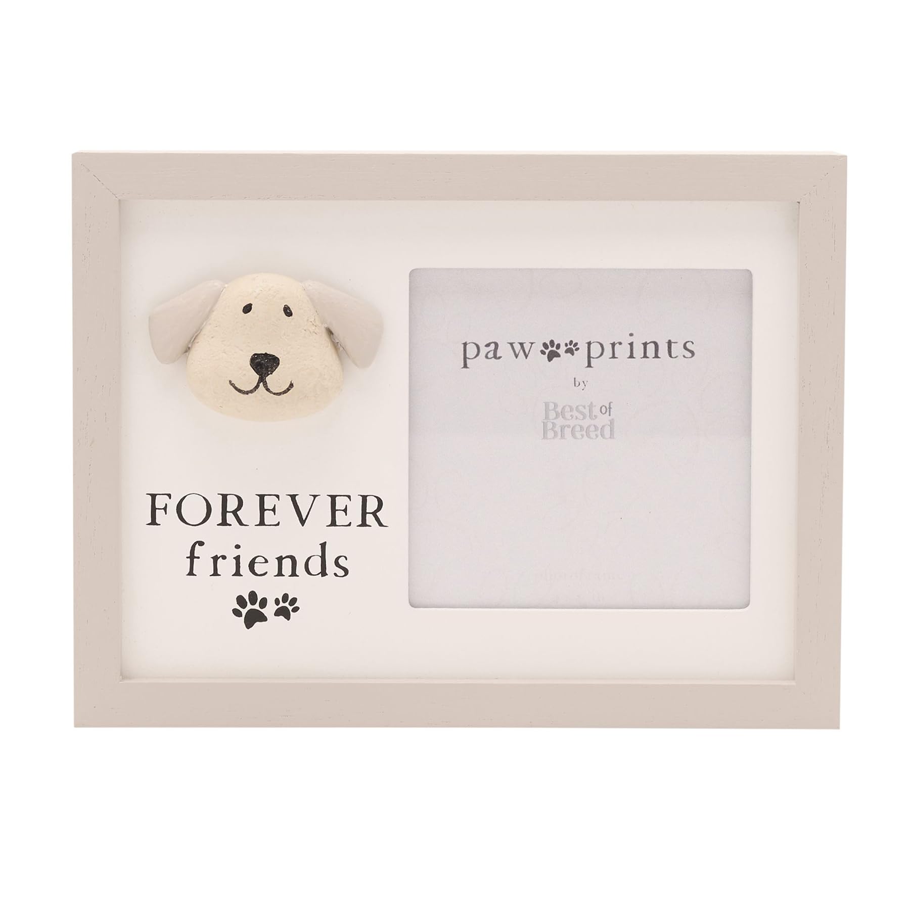 Dog Pebble Photo Frame Best of Breed Pet Forever Friends