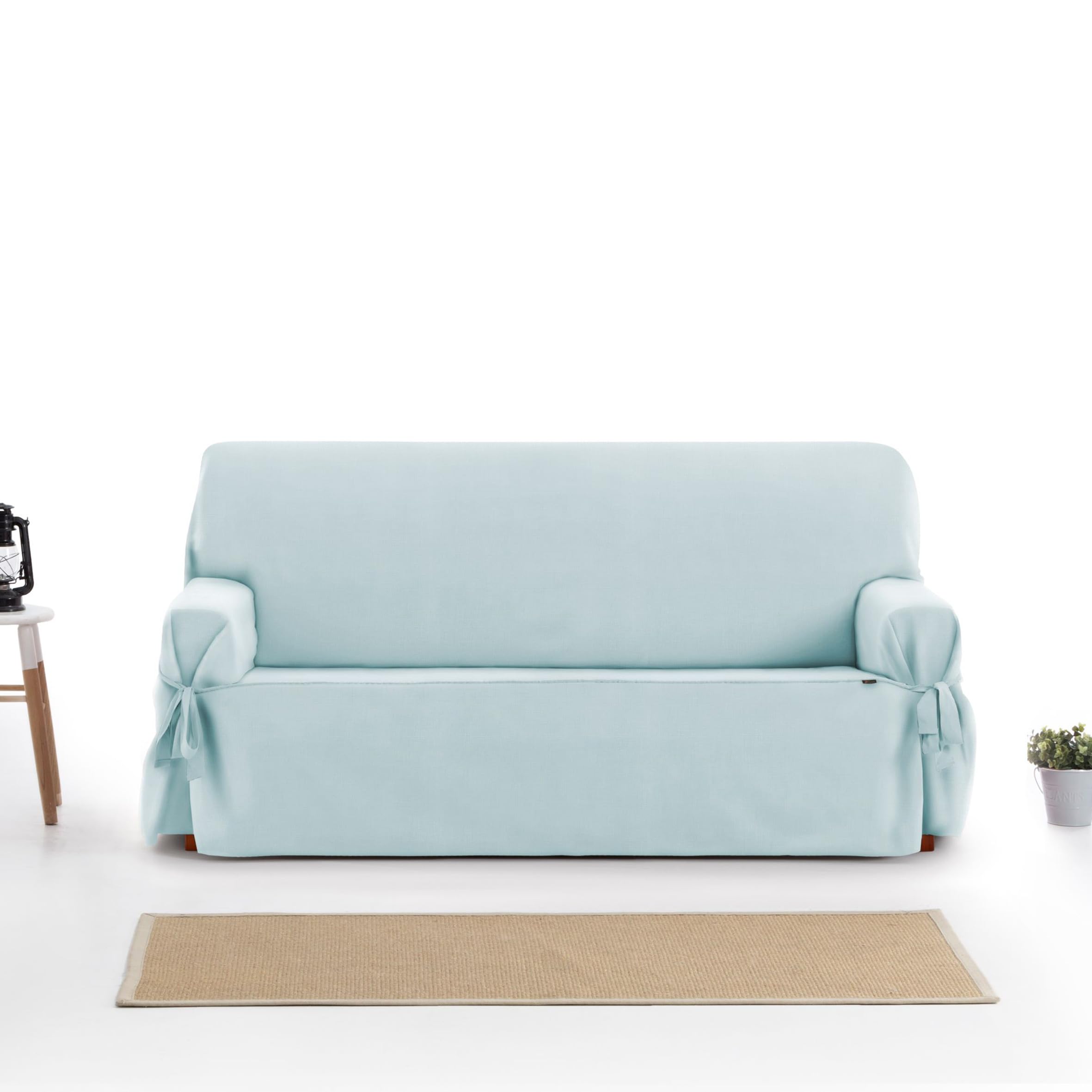 Eysa Levante Sofa überwurf, Baumwolle, Rosa, 190cm. Gültig 210-250cm, Aquamarine