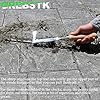 GREBSTK Crack Weeder Crevice Weeding Tool Stainless Steel Manual Weeder Beech Handle Gardening Tool