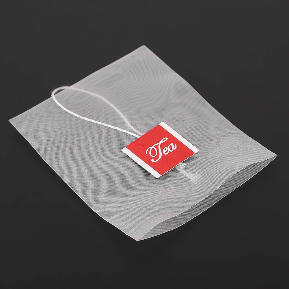 Tea Infuser Bag, Disposable Drawstring Tea infusers Loose Leaf Tea Filter Bags, for Loose Time Savi ng Tea Herbs Spice Bags for Brew Tea Cold Brew Coffee