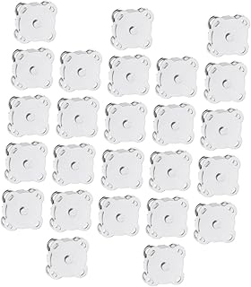 VILLCASE 25 Pçs Fivela De Ímã De Flor De Ameixa Fechos Magnéticos De Bolsa De Ameixa Fechos De Botão Magnético Botão De Bolsa Fechos Magnéticos Para Bolsas Botões Para Roupas Fechos