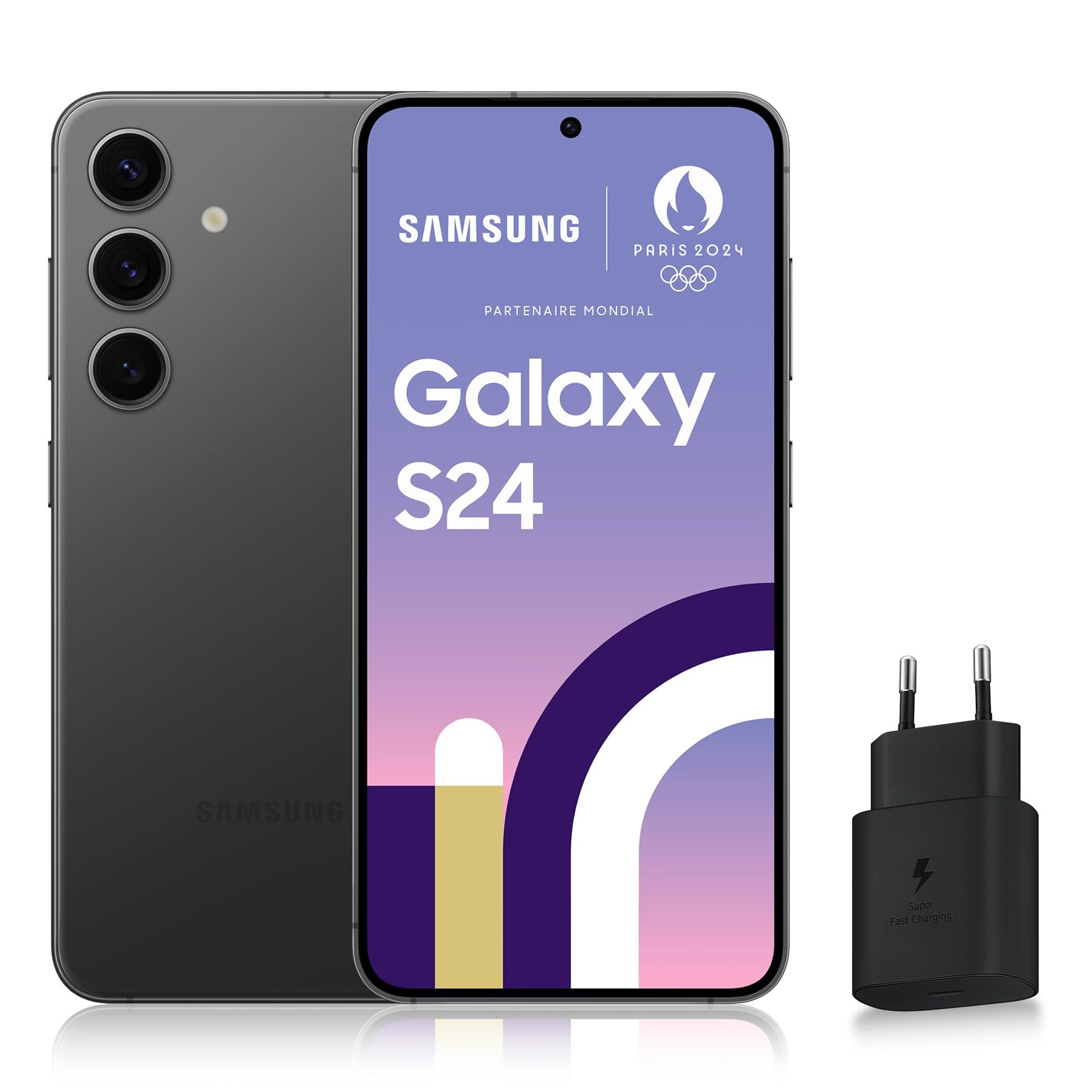 Samsung Galaxy S24: Smartphone 5G Compact et Puissant avec Chargeur 25W