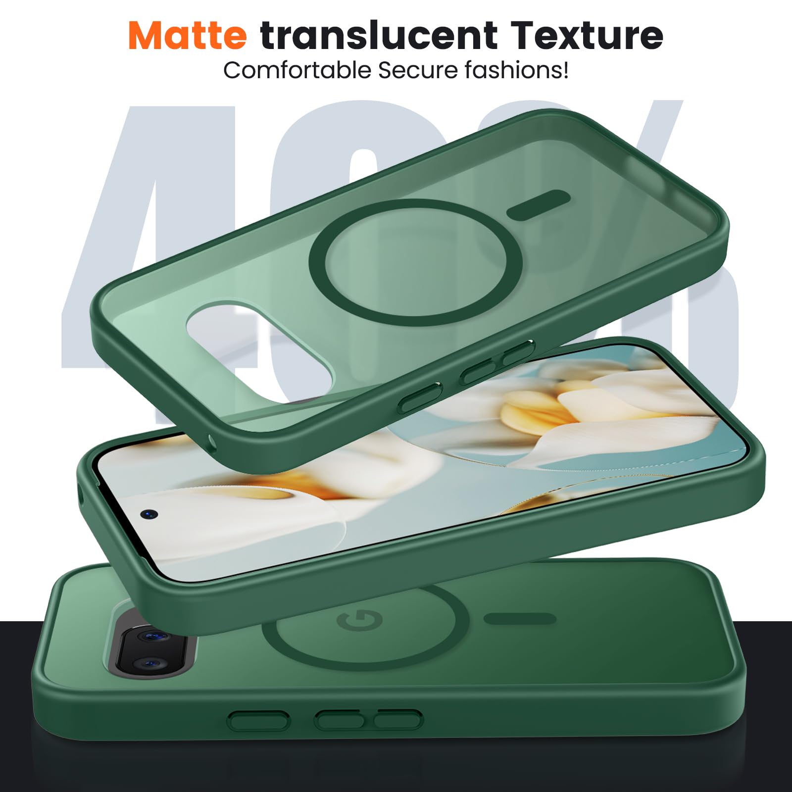 MAGIC JOHN 2 pezzi per Google Pixel 10/10 Pro per la protezione dello schermo, eliminazione automatica della polvere, 9H, trasparente HD, senza bolle, facile da installare MAGIC JOHN 2 pezzi per Google Pixel 10/10 Pro per la protezione dello schermo, eliminazione automatica della polvere, 9H, trasparente HD, senza bolle, facile da installare